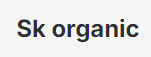 SK ORGANIC
